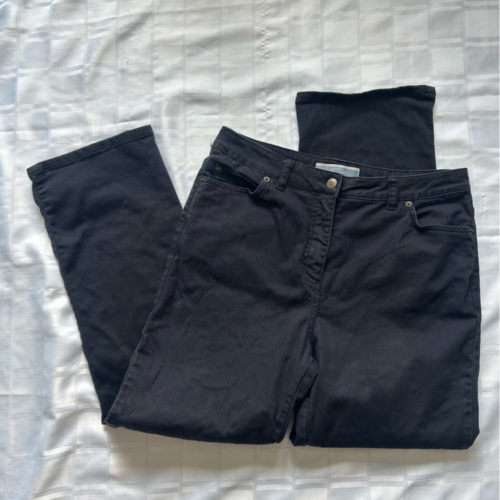 Denver Hayes Dark Blue Straight Leg Denim Pants